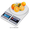 Electronic Digital Kitchen Scale weight Machine Multipurpose Digital Weighing Scale Backlit LCD Display for Measuring Food, Cake, Vegetable, Fruit (Max. capacity 10 Kg)